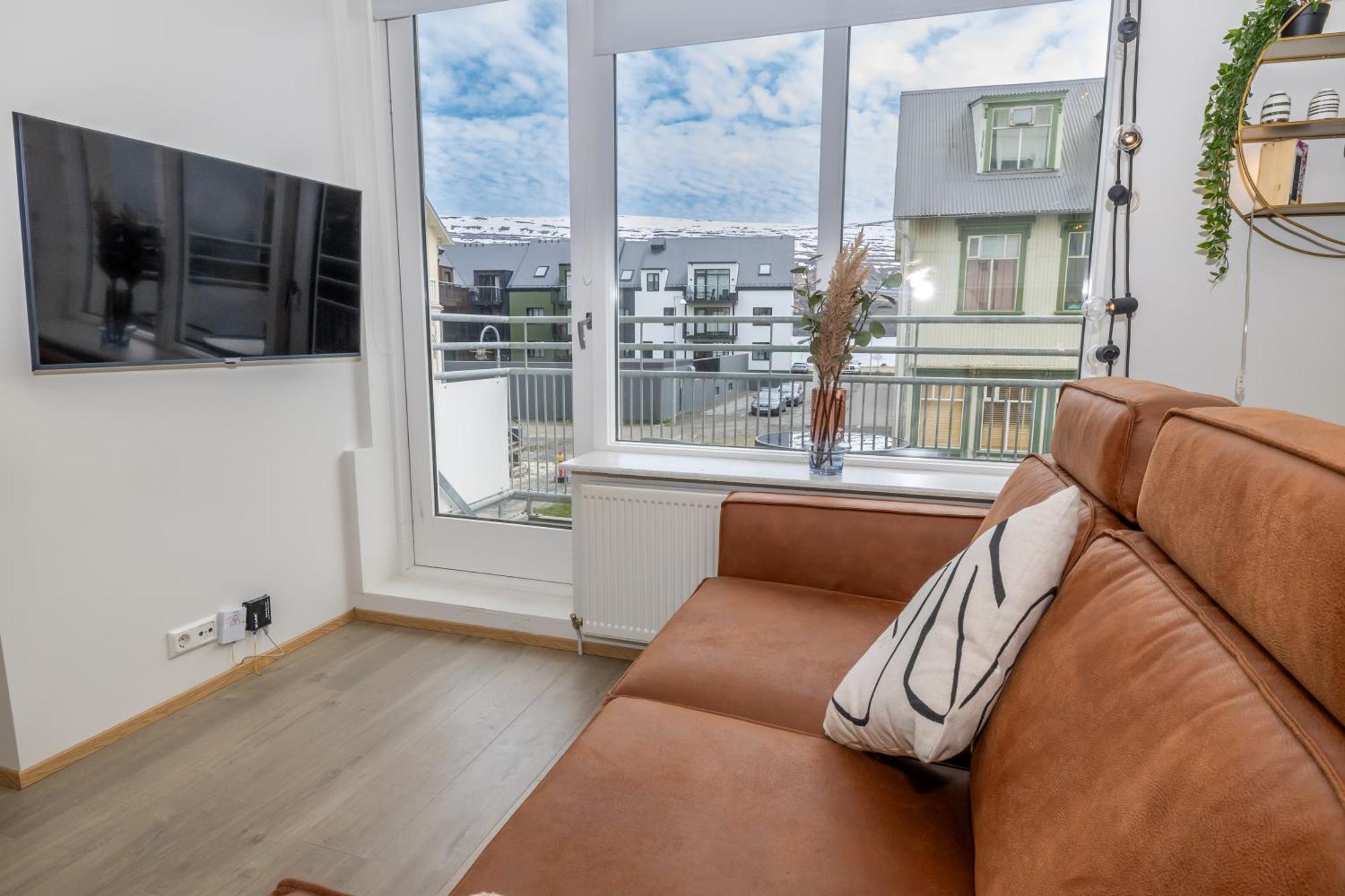 Charming Deluxe Apartment Akureyri Habitación foto