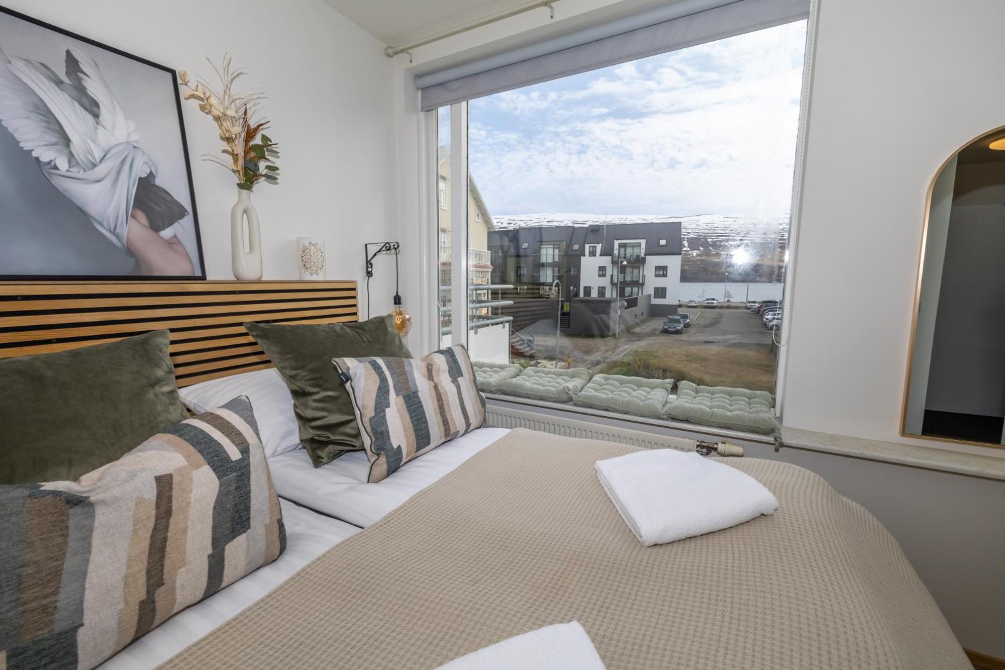 Charming Deluxe Apartment Akureyri Habitación foto