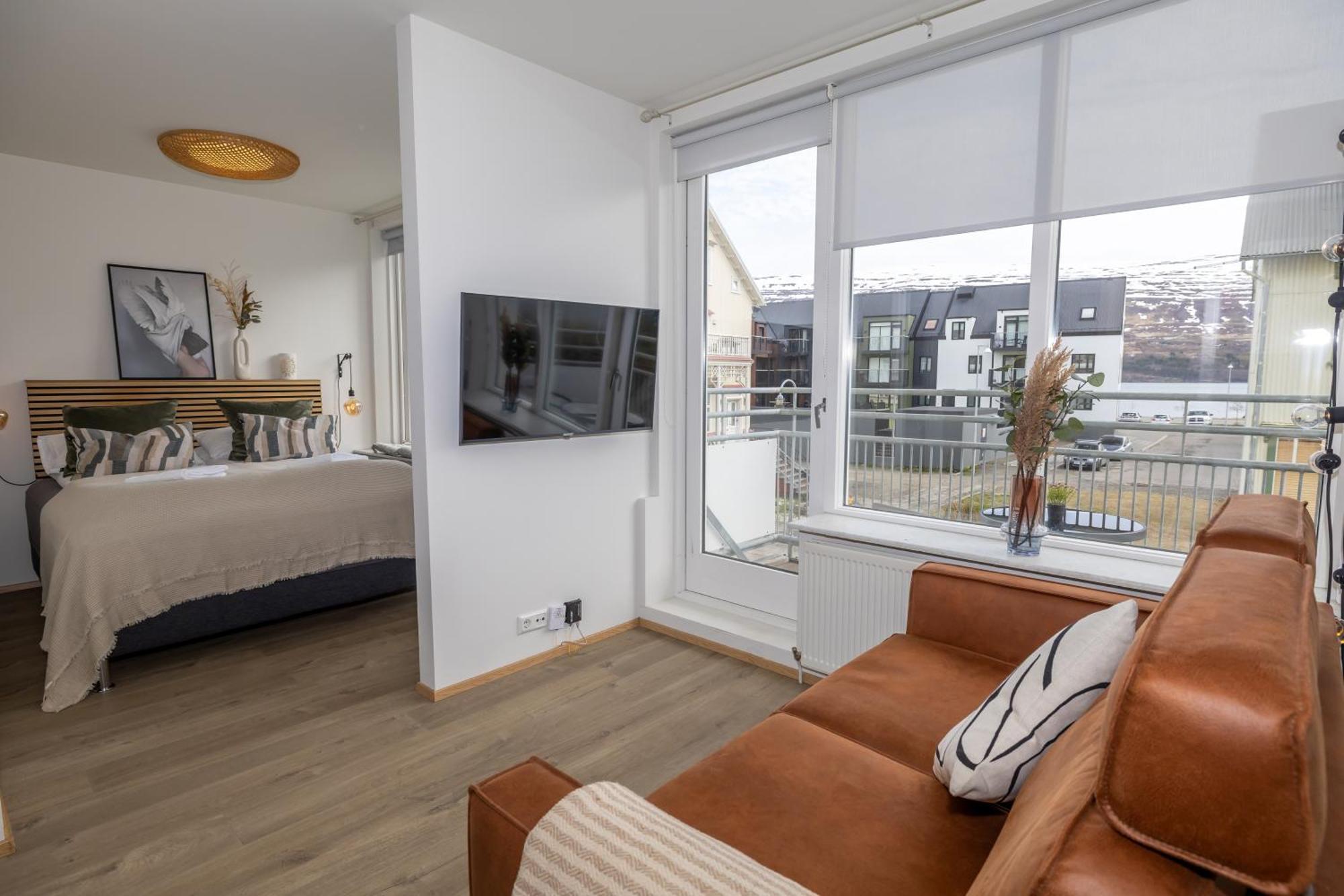 Charming Deluxe Apartment Akureyri Habitación foto