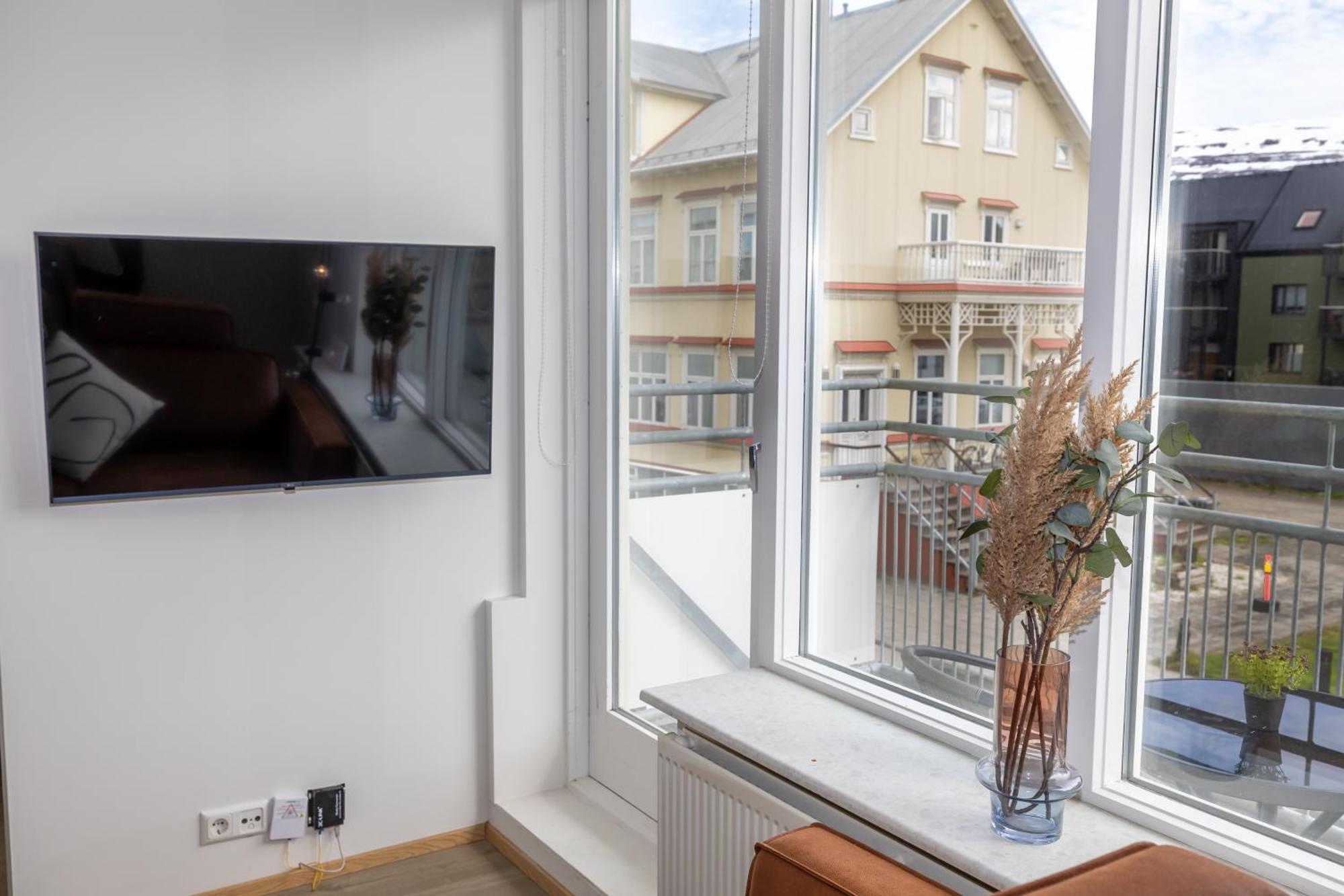Charming Deluxe Apartment Akureyri Habitación foto