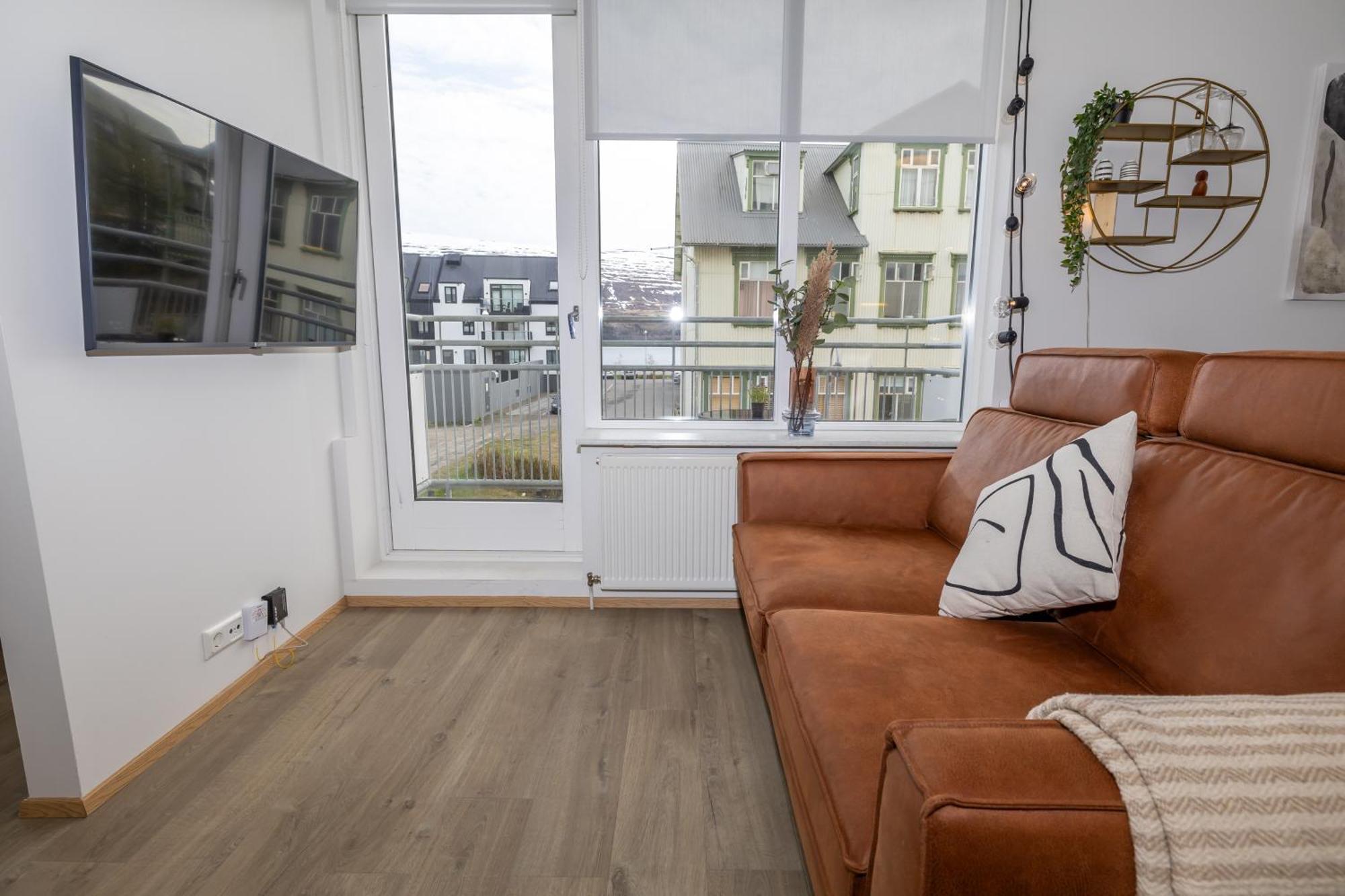 Charming Deluxe Apartment Akureyri Habitación foto