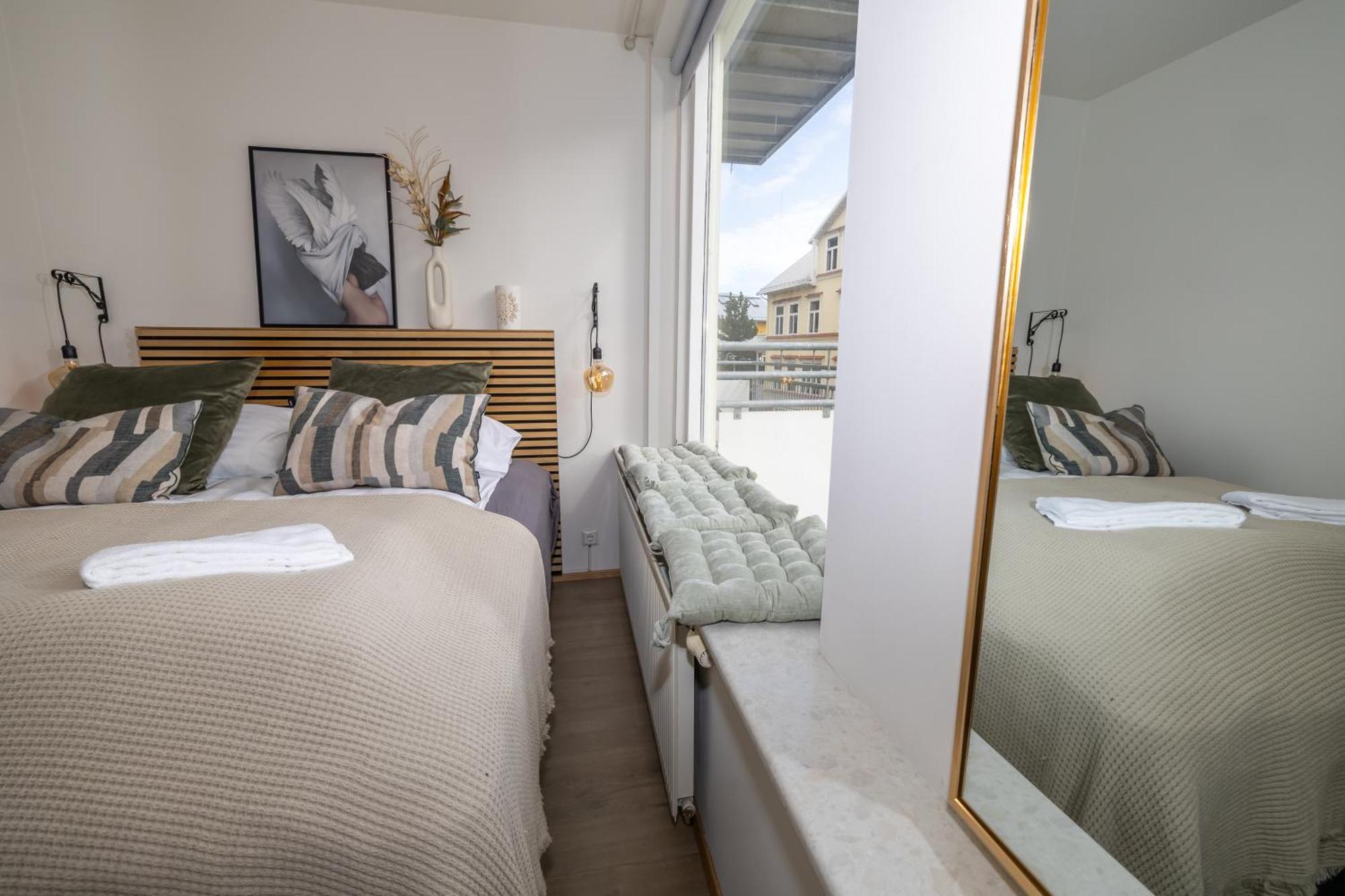 Charming Deluxe Apartment Akureyri Habitación foto