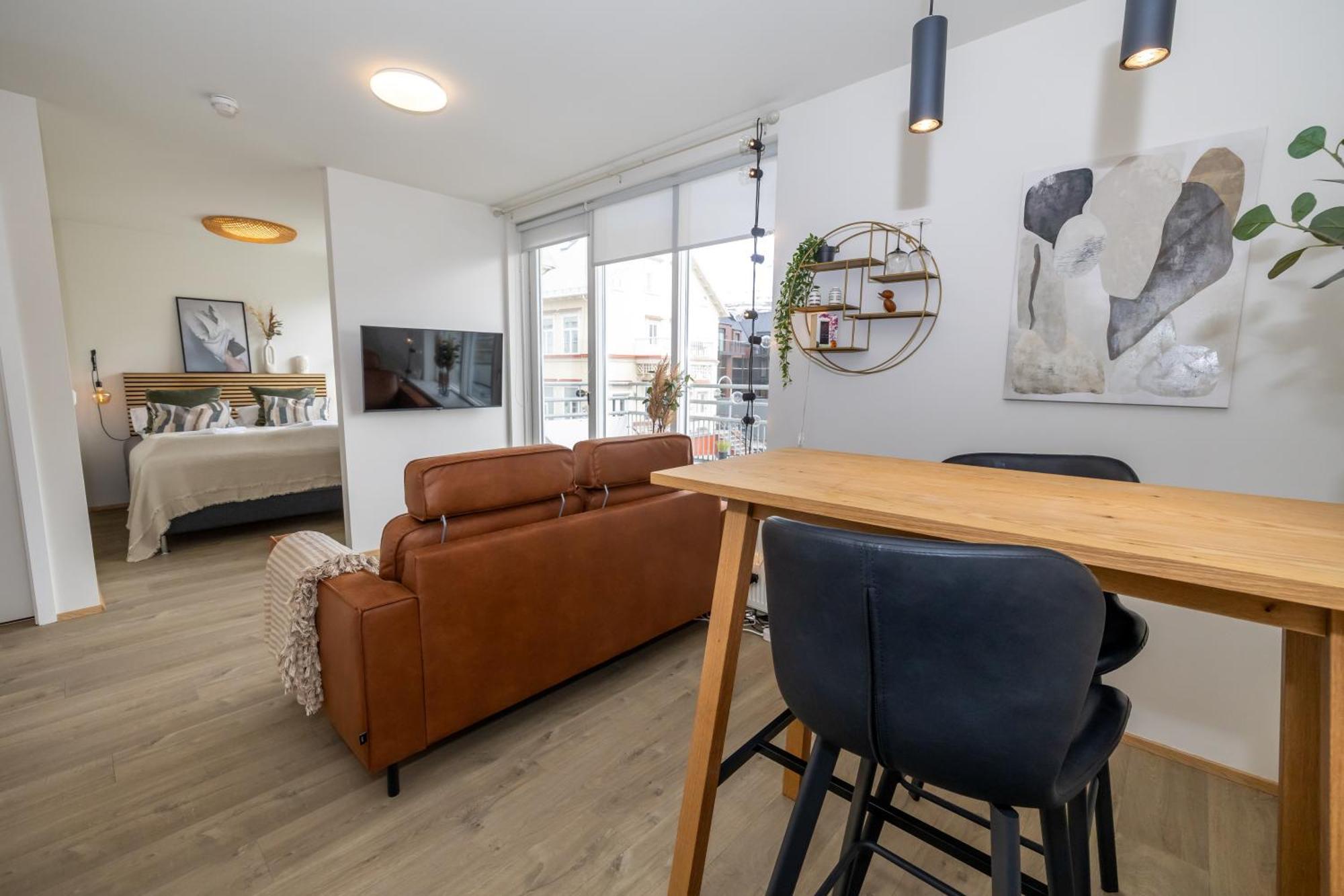 Charming Deluxe Apartment Akureyri Habitación foto